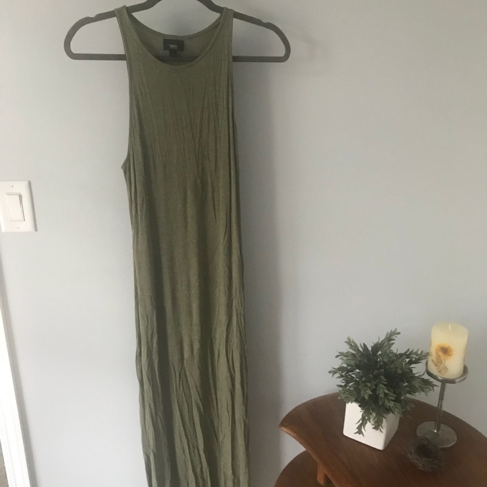 Olive Green Maxi